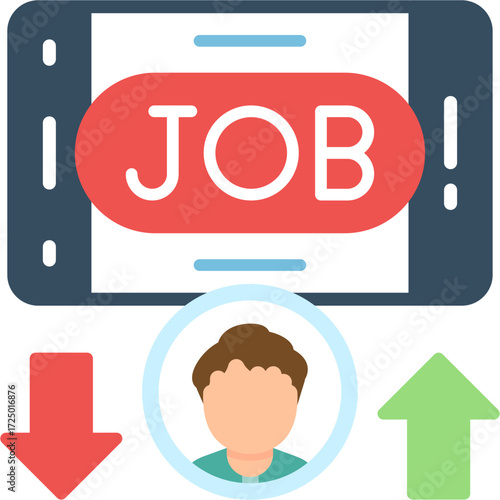 Candidate Icon Vector Element