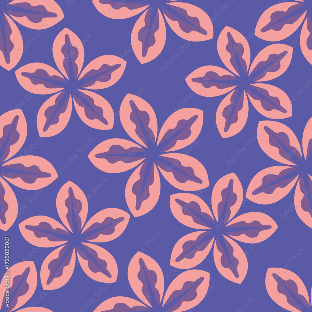 Fototapeta premium seamless floral pattern