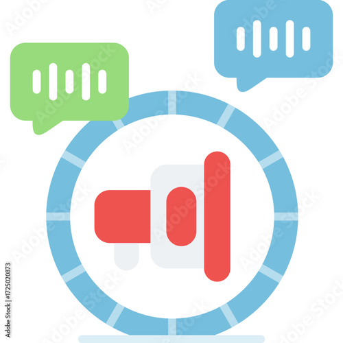 Megaphone Icon Vector Element