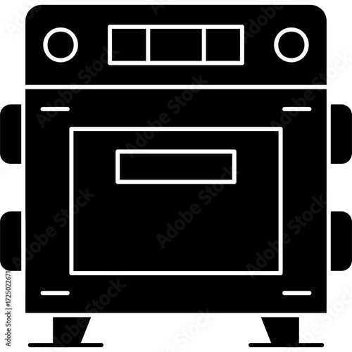 Oven Icon Vector Element