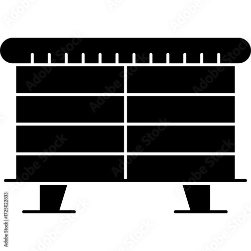 Drawers Icon Vector Element