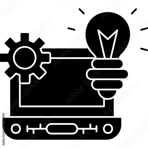 Laptop Icon Vector Element