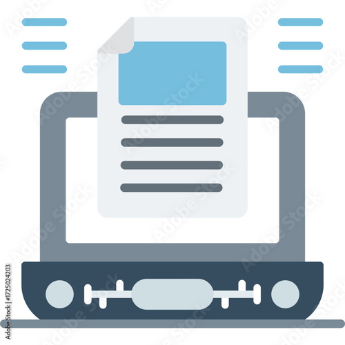 Laptop Icon Vector Element