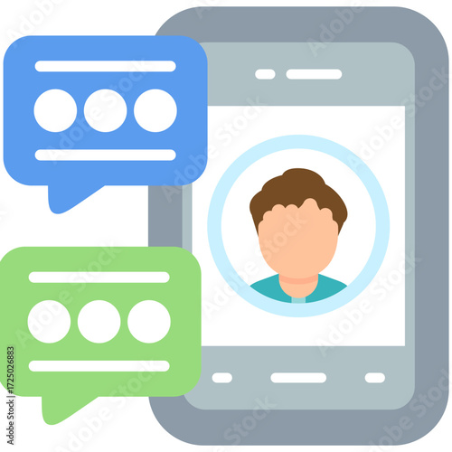 Conversation Icon Vector Element
