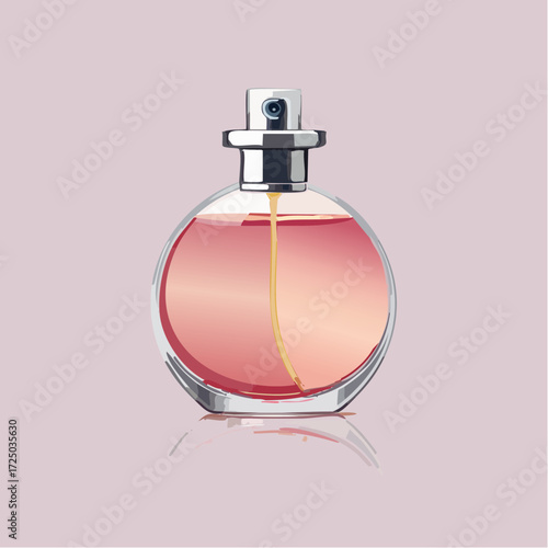 pink perfume bottle
