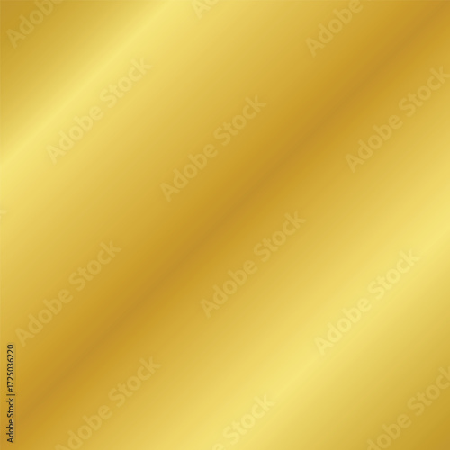Shiny golden metallic gradient background with smooth light reflection, ideal for luxury design, elegant decoration, and abstract texture projects.  
