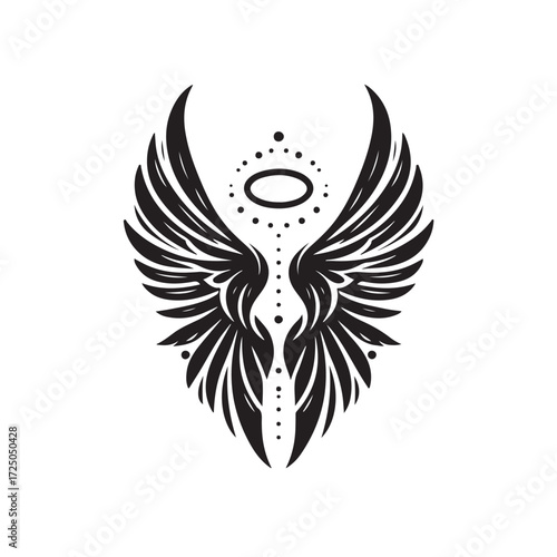 Angel Wings Vector | Decorative Wing Illustration Set”