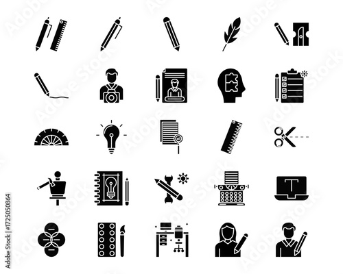 Creativity Line Vector Icons