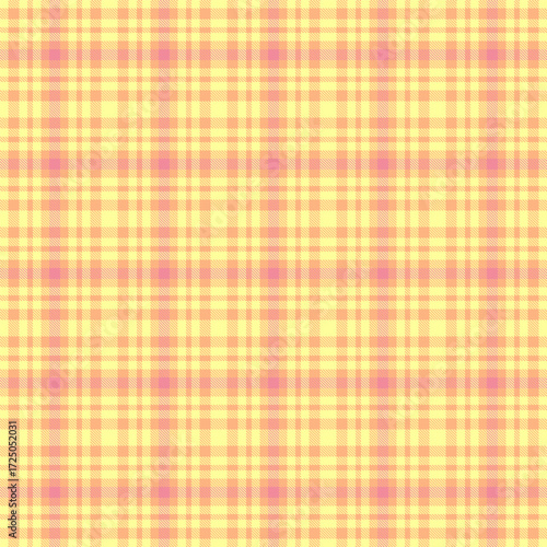 Cheerful pastel plaid pattern. Perfect for backgrounds, textiles, and designs needing a soft, warm touch. Versatile for both print  digital projects.
