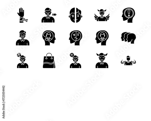 Disorder Line Vector Icons