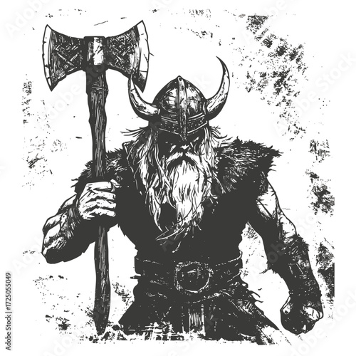 Pirate skull sword knight vector illustration tattoo fantasy design cartoon silhouette
