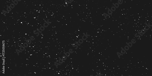 Space stars background. Universe starry pattern with glowing stars. Night sky constellations galaxy. Vector illustration.