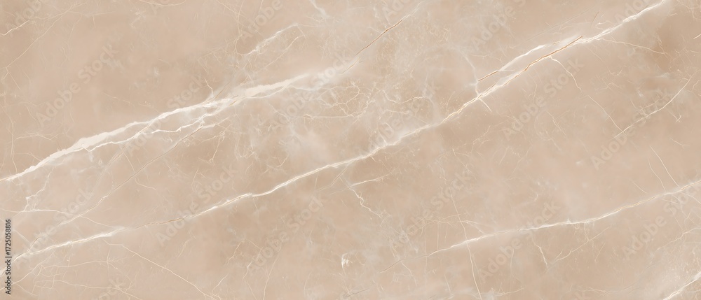 Fototapeta premium SEAMLESS beige marble background, marble texture pattern, natural stone with white veins, neutral tones, elegant and luxurious aesthetic, light brown and cream color palette.