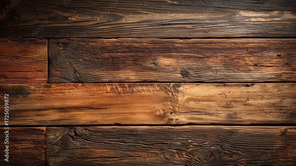 Naklejka premium Rustic natural textured wooden plank background gives a warm feeling.