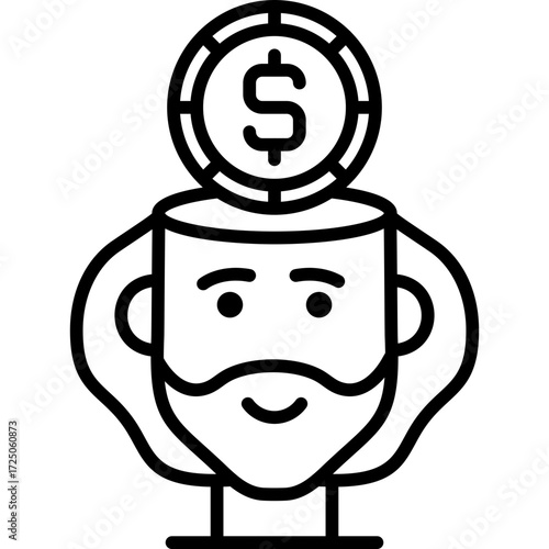 Earnings Icon Vector Element