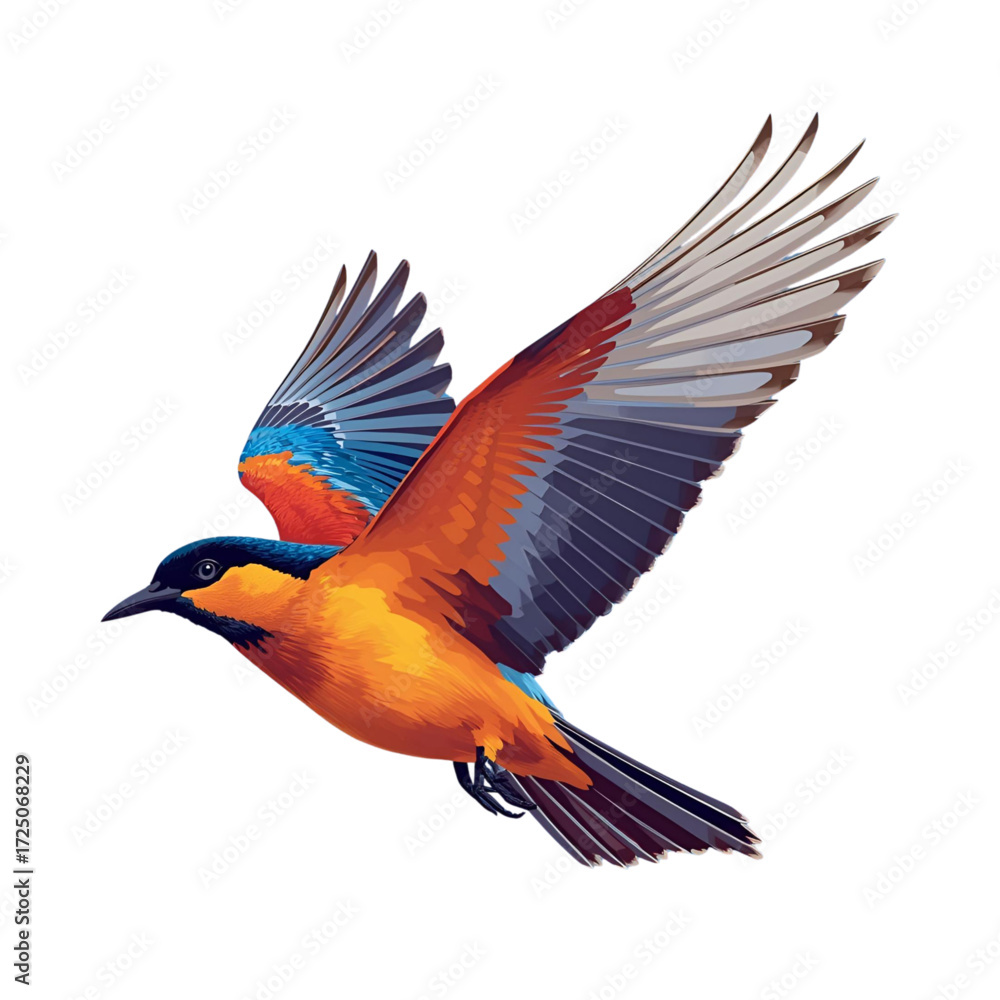 Obraz premium toucan in flight