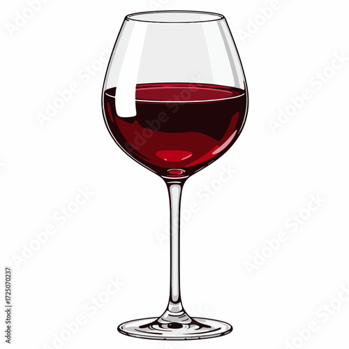 glass of red wine