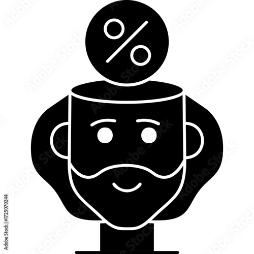 Mind Icon Vector Element