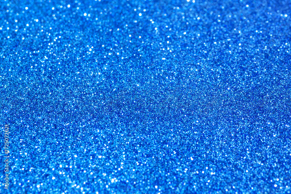 Obraz premium Abstract blue glitter sparkle texture background