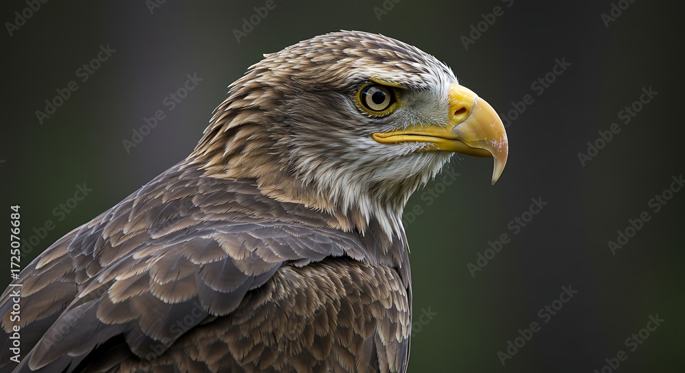 Obraz premium Eagle portrait closeup