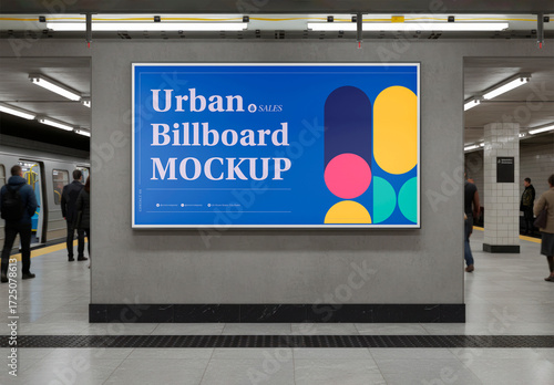 Urban Billboard Mockup