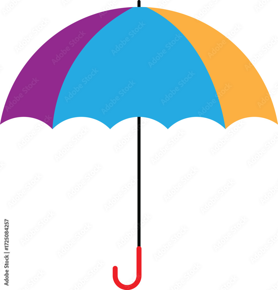 Obraz premium umbrella Vector illustration