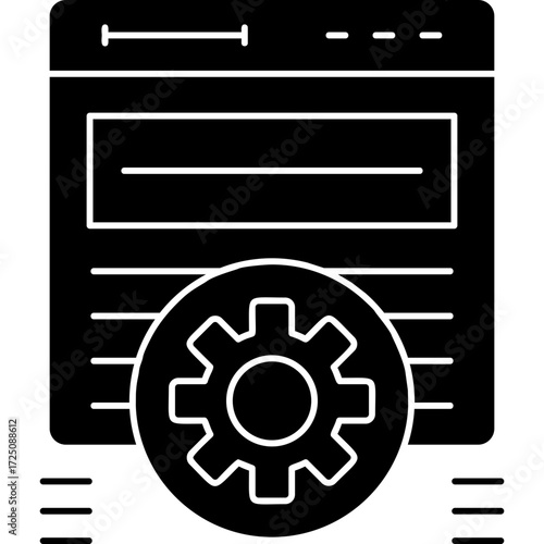 Web Optimization Icon Vector Element