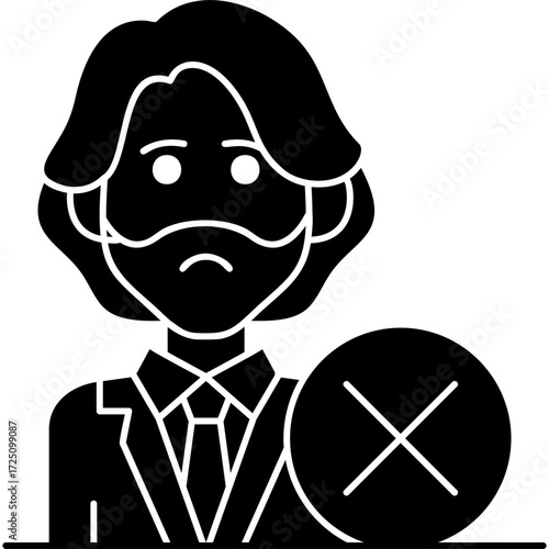 Candidate Icon Vector Element