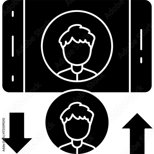 Resume Icon Vector Element