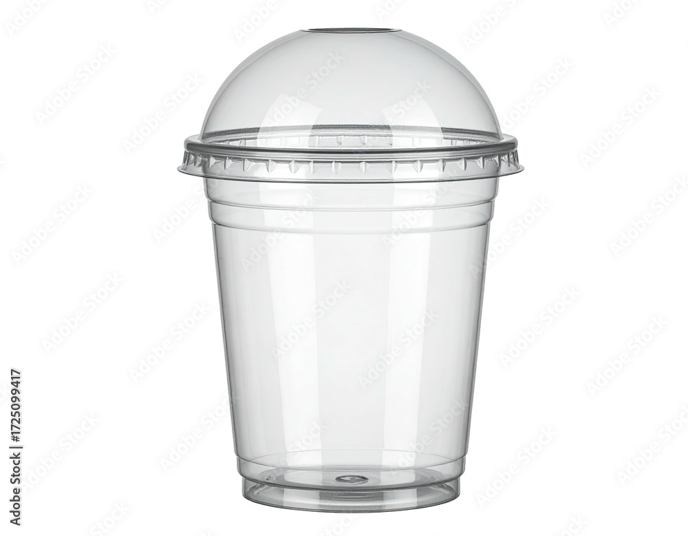 custom made wallpaper toronto digitalClear plastic disposable cup with dome lid (2)