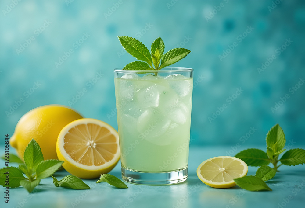 Fototapeta premium mojito cocktail with mint