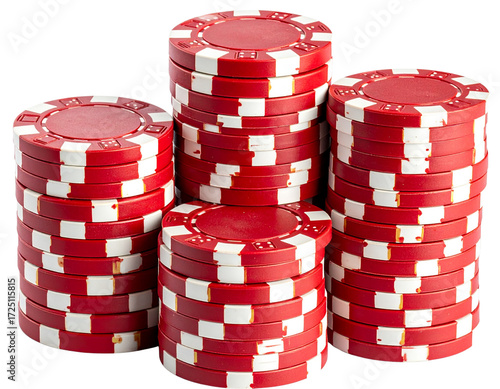 stack of poker chips