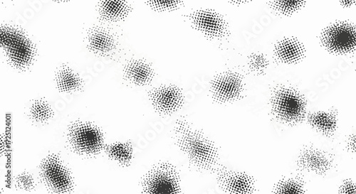 White speckled background with abstract spots and monochrome design for artistic effect. White speckled background provides classic neutral backdrop, ideal for subtle details and graphic projects.