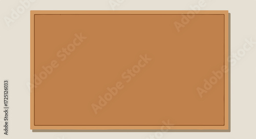 Simple background in warm brown with space for text or graphics, inviting creative customization. Warm background for web design or presentation templates needing earth tones.