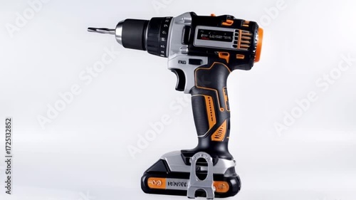 electric drill isolated on white high quality white background
