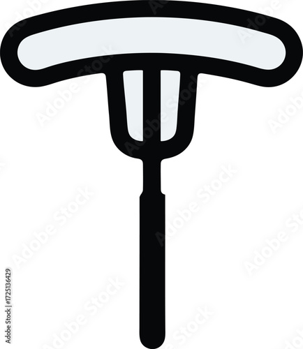 Sausage Fork Food Icon Meat Barbecue Grill Eating Meal Pork
