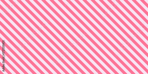 Pattern diagonal stripe seamless sweet pink two tone colors. abstract background vector.