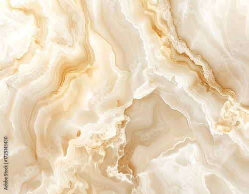 Abstract marble texture, creamy beige and white, flowing patterns