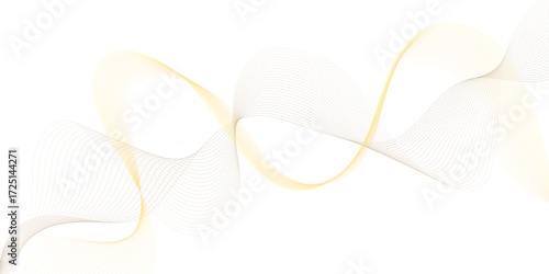 A minimalistic abstract background featuring flowing, wavy lines in black and light blue.
The lines curve gracefully across a clean white backdrop, forming soft wave-like patterns with a sense of moti