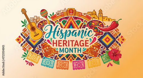 Hispanic Heritage Month Celebration Cultural Icons