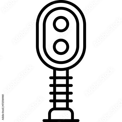 Traffic Light Icon Vector Element