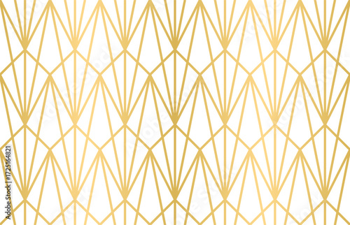 Abstract Striped geometric Art deco  pattern. Retro. Art deco. Repeating geometric background. Brochure cover template overlapping collection. Arabic background vector.