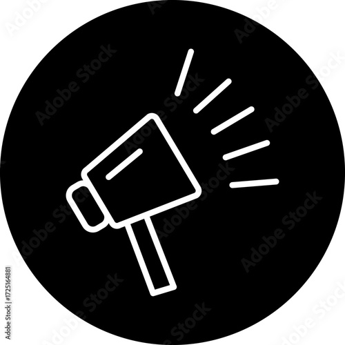 Announcement Line Icon Style