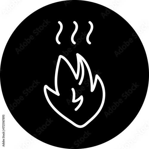 Fire Line Icon Style