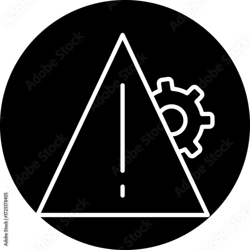 Crisis Line Icon Style