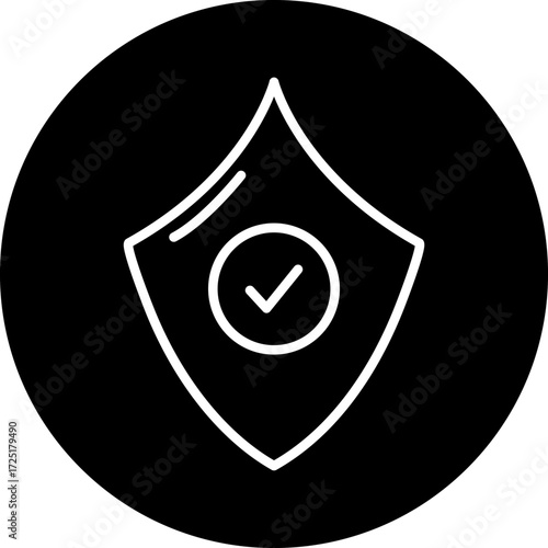 Secure Line Icon Style