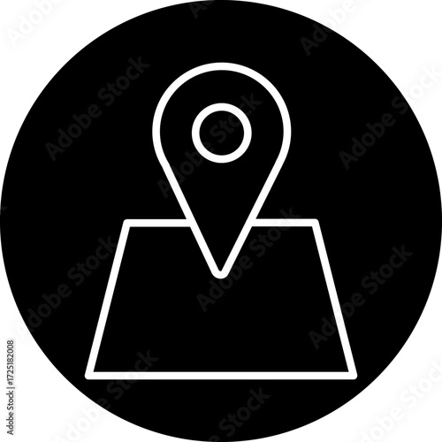 Location Line Icon Style