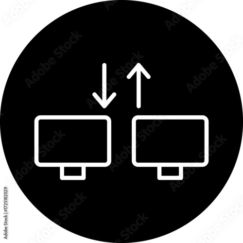 Pairing Line Icon Style