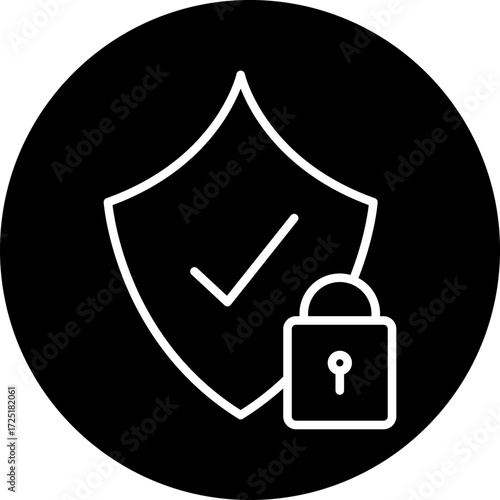 Secure Line Icon Style