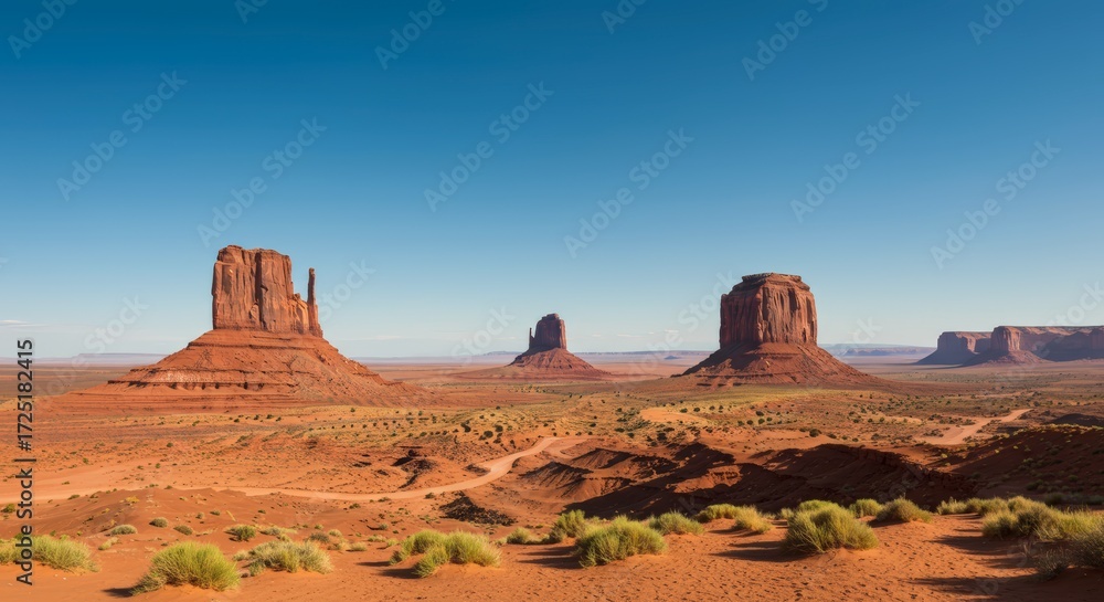 Naklejka premium Monument valley landscape